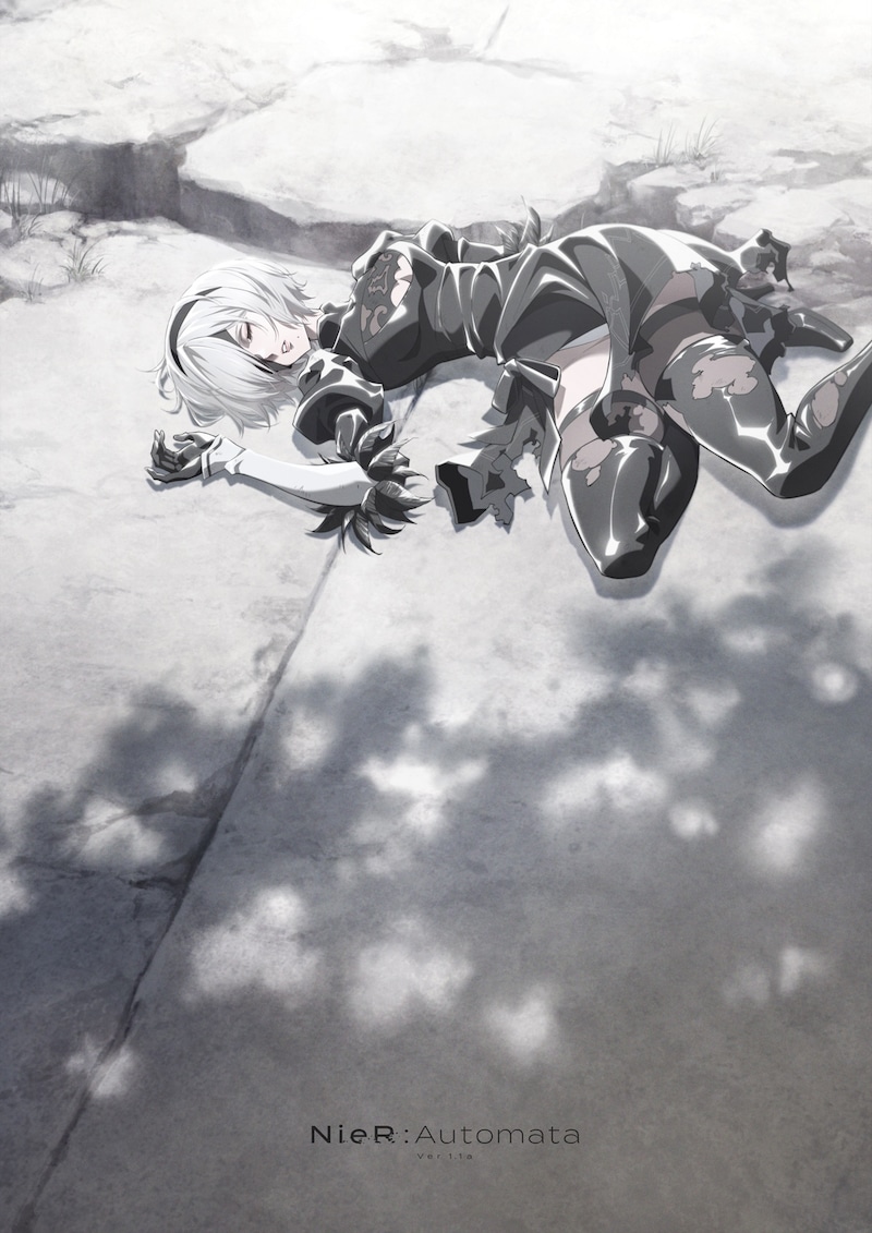 アニメ「NieR:Automata Ver1.1a」第2クールの第1弾ビジュアル。