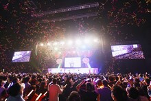 「TVアニメ放送10周年記念 LoveLive! Special Talk Session」Day.2の様子。