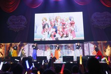 「TVアニメ放送10周年記念 LoveLive! Special Talk Session」Day.2の様子。