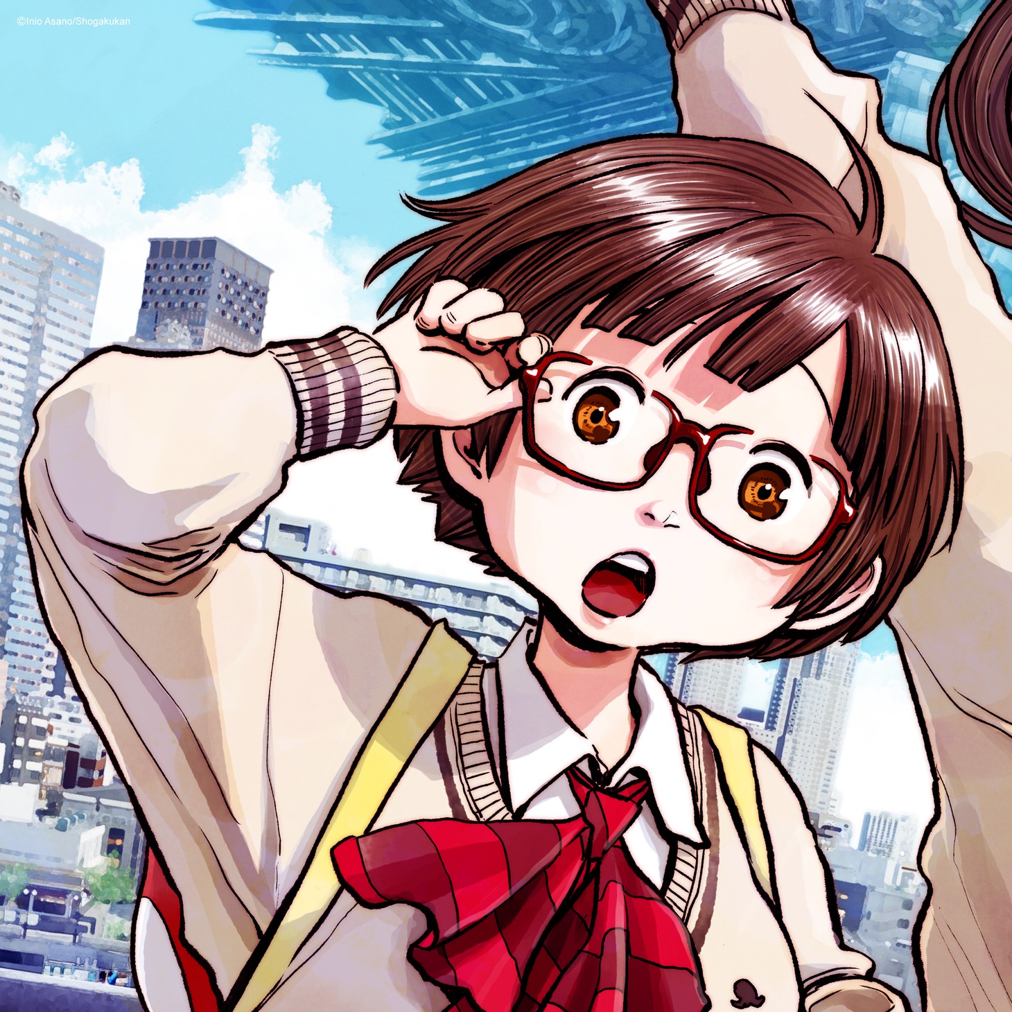 「青春謳歌」のジャケットイラスト。