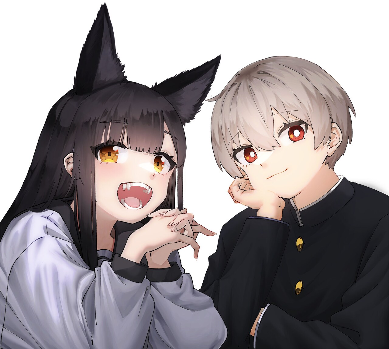 好きが高まると思わず噛みついちゃう、狼娘とのラブコメ「ガルルガール」新連載