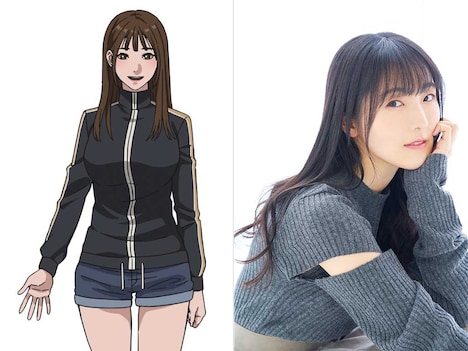 朝宮夏帆、石川由依。