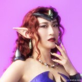 松原凜子扮するクイン・ベリル。