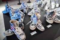 「BLUE GIANT」ポップアップストアの店内の様子。