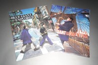 「BLUE GIANT」ポップアップストアで販売されるクリアファイル。