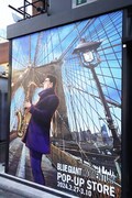 「BLUE GIANT」ポップアップストアの外観の様子。