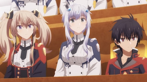 TVアニメ「魔王学院の不適合者 II ～史上最強の魔王の始祖、転生して子孫たちの学校へ通う～」第2クールの第1弾PVより。