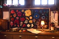 「ハッター帽子店」のソフィーの作業場。