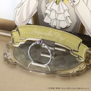 「アクリルリングスタンド」と「アニメ『新テニスの王子様』不二周助バースデー記念リング」。