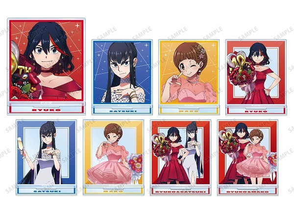 「描き下ろし 10周年 ドレスアップver. トレーディングアクリルスタンド」（全8種）