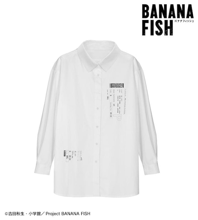 「航空券風ロングスリーブシャツ」