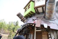 「ハウルの城」の外観。