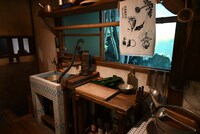 「ジブリの大倉庫」の「3つの企画展示」の展示。