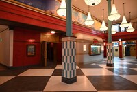 「ジブリの大倉庫」の「オリヲン座」の内部。