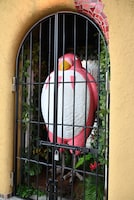 「ジブリの大倉庫」に新たに展示されたインコマン。