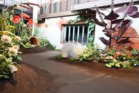 「ジブリの大倉庫」の「床下の家と小人の庭」。