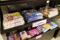 物販コーナーの様子。