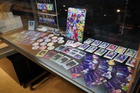 物販コーナーの様子。