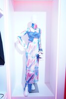 「precure genic room」に展示されたコラボアイテム。