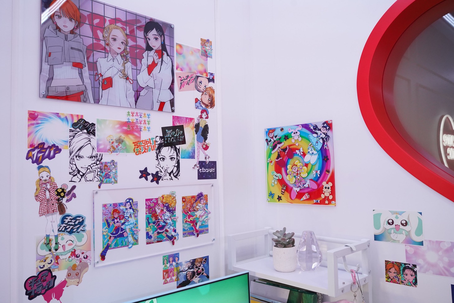 「precure genic room」の内観。