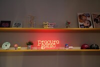 「precure genic room」の内観。