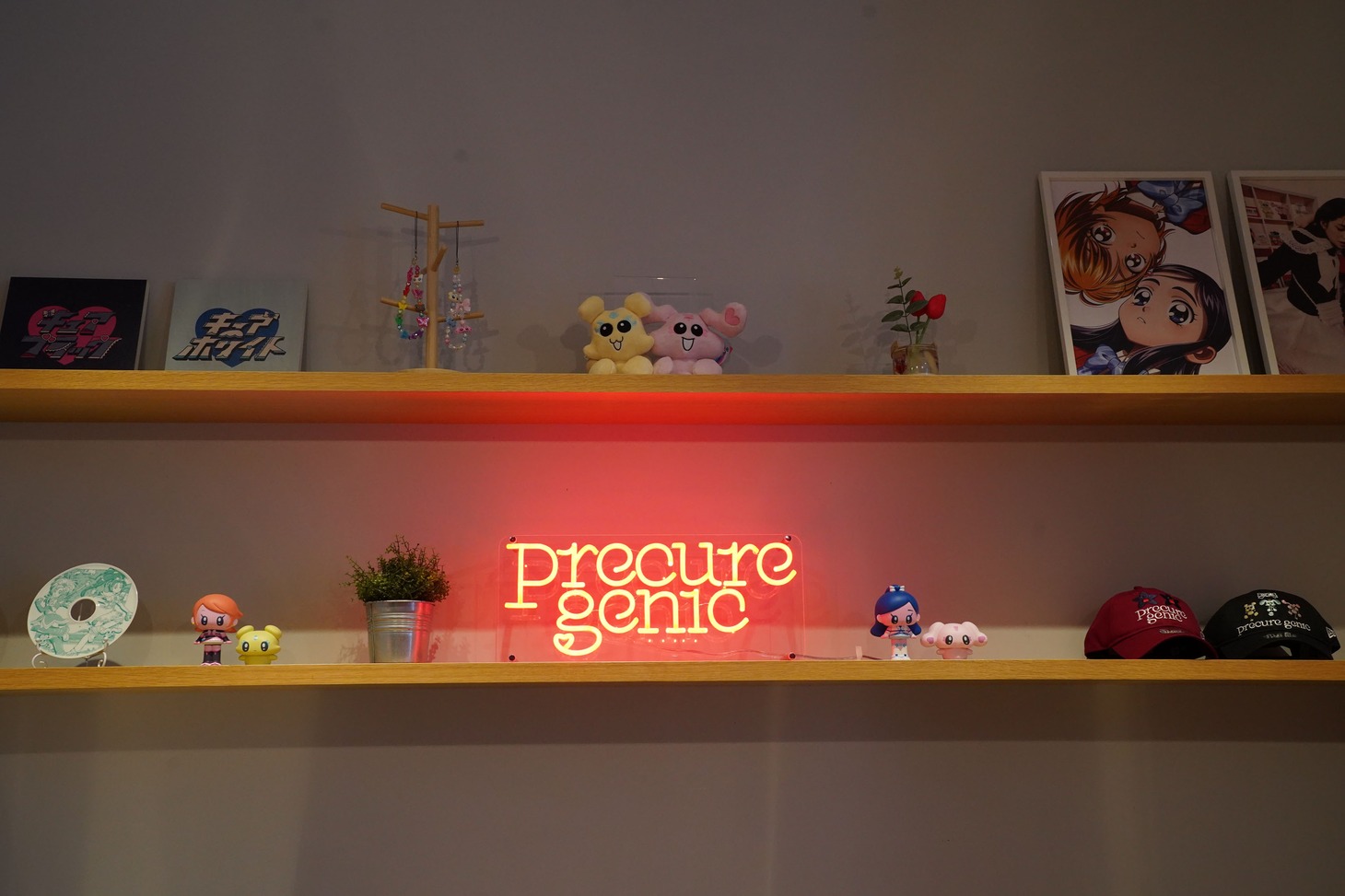 「precure genic room」の内観。