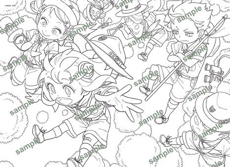 「SPY×FAMILY オペレーション〈着彩〉－ODEKEKE－」より。(c)遠藤達哉／集英社