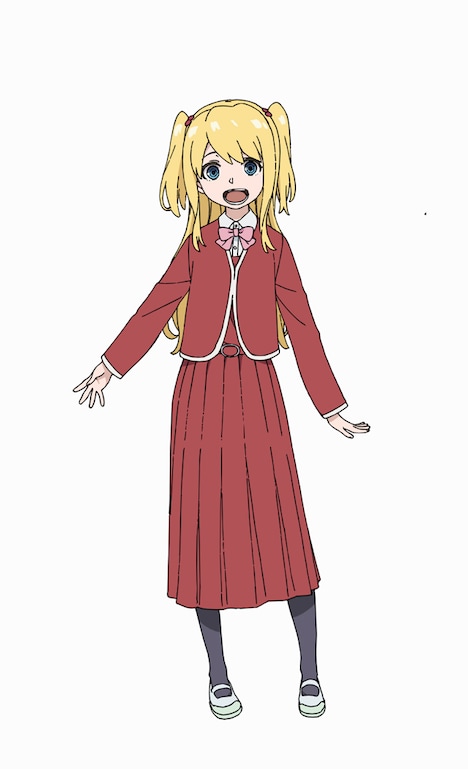 天地のどか(CV:会沢紗弥)。乙の友達。実家は病院だが アイドルになるのが夢。(c)ぬじま・小学館/「怪異と乙女と神隠し」製作委員会