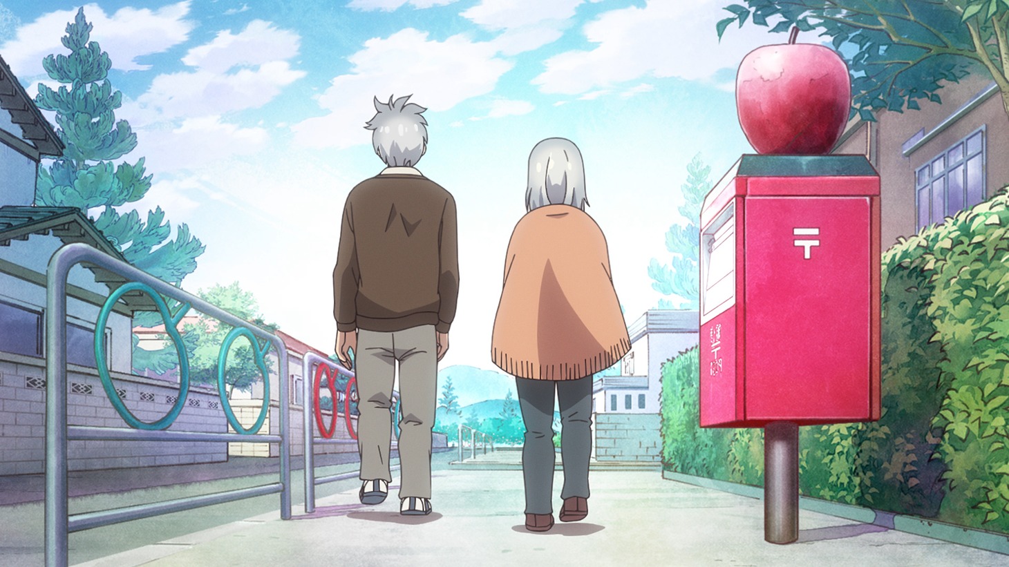 TVアニメ「じいさんばあさん若返る」メインPVより。 (c)新挑限・KADOKAWA／じいさんばあさん若返る製作委員会