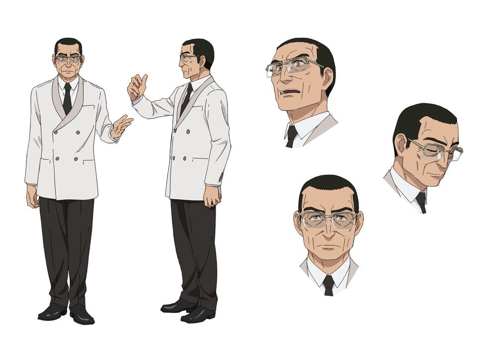 葛原隆一（CV：内田直哉）。ホテル・ダイヤモンドスターにあるカウンターバー「K」の孤高のバーテンダー。その高い技術力から「ミスター・パーフェクト」と呼ばれている。 (c)城アラキ・長友健篩／集英社・Bar hoppers