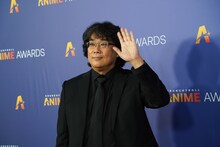 プレゼンターとして出席した映画監督のポン・ジュノ。