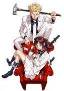 「赤羽骨子のボディガード」ビジュアル (c)丹月正光／講談社