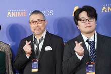 「ホリミヤ -piece-」の石浜真史監督（左）、伊藤泰斗プロデューサー（右）。