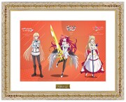 公式Xでのキャンペーンで当たる額装アート。