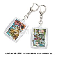 ゲームのアソビストア購入特典「オリジナルデザイン キーホルダー」。