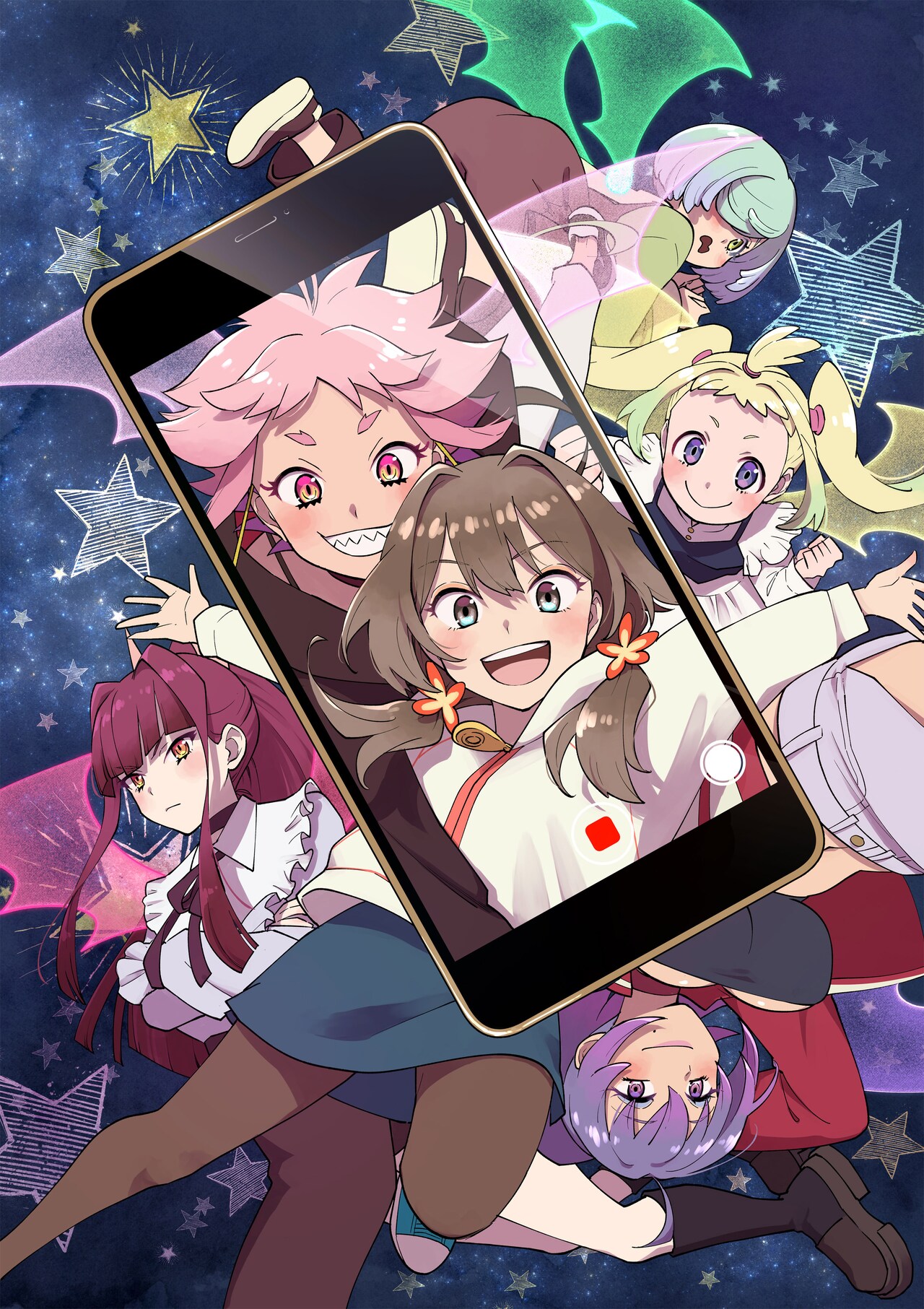 P.A.WORKSの7月アニメ「真夜中ぱんチ」先行コミカライズがヤングエースで開始