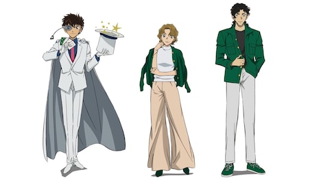 劇場版「名探偵コナン 100万ドルの五稜星」の“五稜星ビジュアル”。