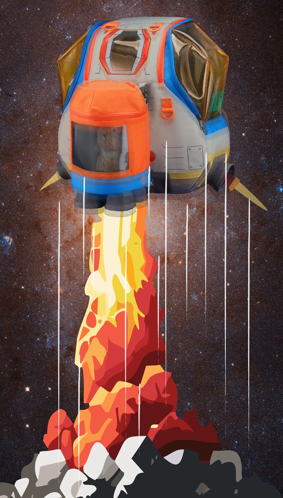 「宇宙船型リュック NSS-319」