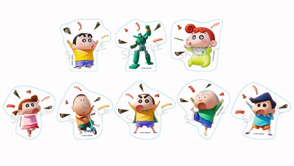 購入特典の「光って尻アツ！超能力フレークシール（蓄光仕様）」