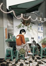 高妍による描き下ろし作品。