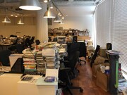 下北沢時代のオフィスの様子。ナタリーは2007年のスタート時から2016年まで下北沢にオフィスを構えていた。