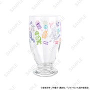 「ブルーロック｜アデリアレトロ台付グラス（海水浴）」