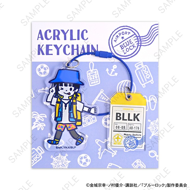 「ブルーロック｜アクリルキーホルダー（蜂楽 廻）」