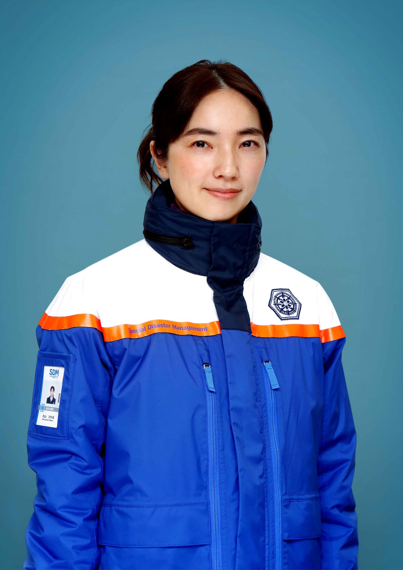 仁村紗和扮する丸山ひかる。(c)フジテレビ