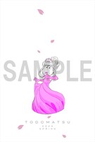 「えいがのおそ松さん5周年記念 春のおそ松さん同窓会～センバツもまたやるよ～」来場者特典のポストカード。