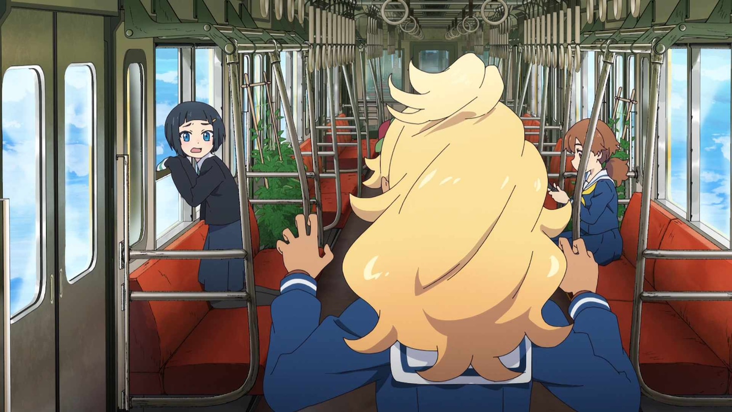 TVアニメ「終末トレインどこへいく？」ショートPVより。