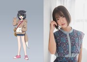 左からラビ、下地紫野。