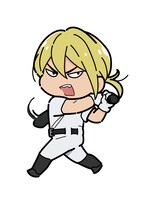 藤堂葵のミニキャライラスト。