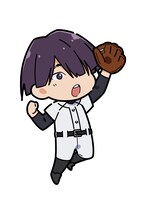 土屋和季のミニキャライラスト。