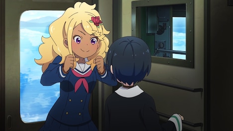 TVアニメ「終末トレインどこへいく？」久賀玲実のキャラクターPVより。